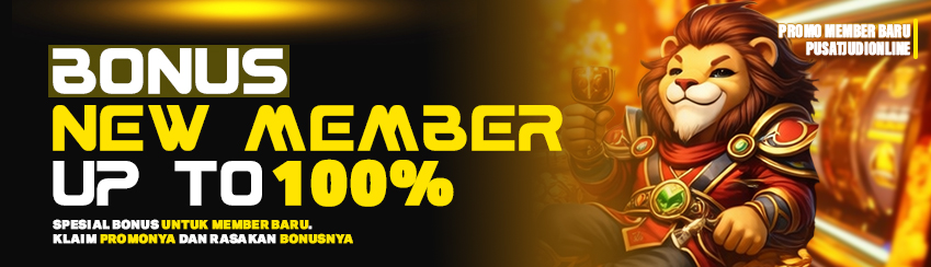 BONUS NEW MEMBER 100%	