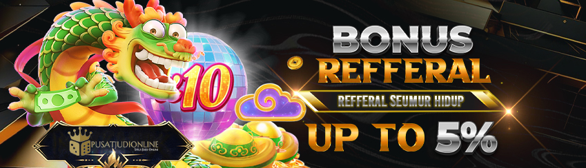 BONUS REFERRAL 5% SEUMUR HIDUP