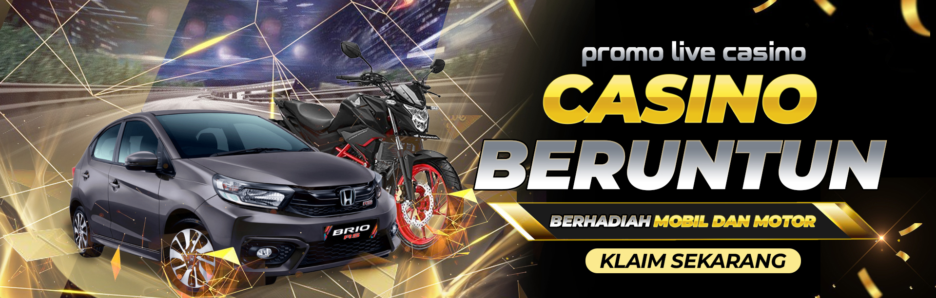 BONUS LIVE CASINO BERUNTUN