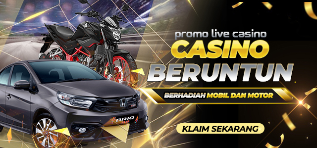 BONUS LIVE CASINO BERUNTUN